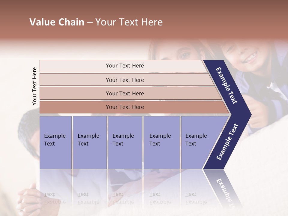 Adorable Mum Happy PowerPoint Template