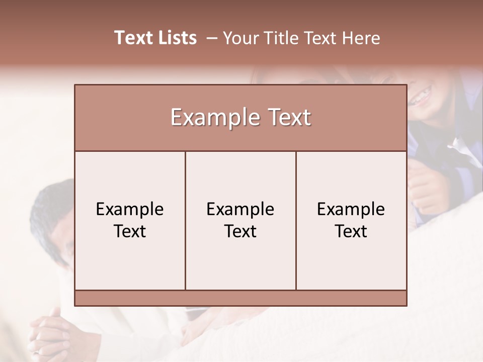 Adorable Mum Happy PowerPoint Template