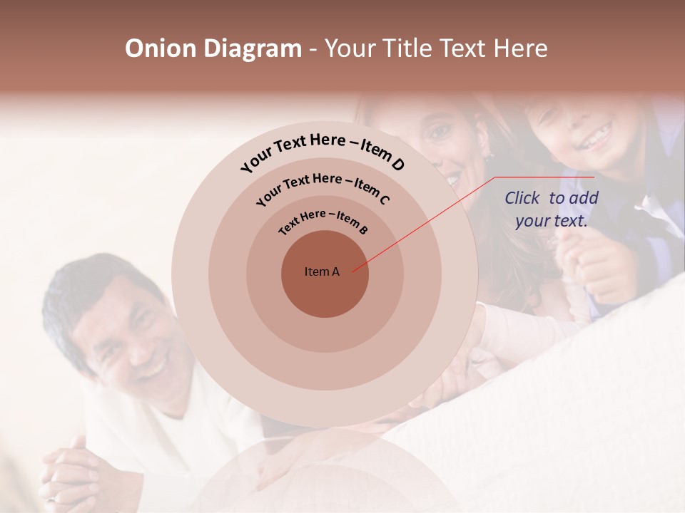 Adorable Mum Happy PowerPoint Template