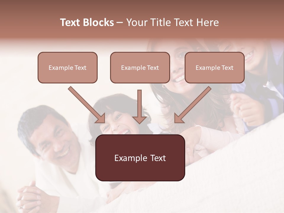Adorable Mum Happy PowerPoint Template