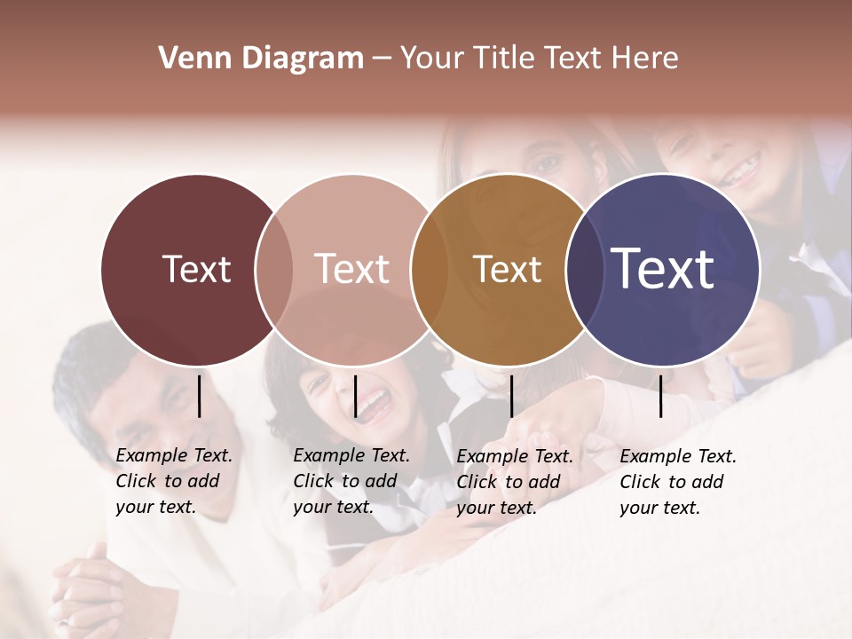 Adorable Mum Happy PowerPoint Template