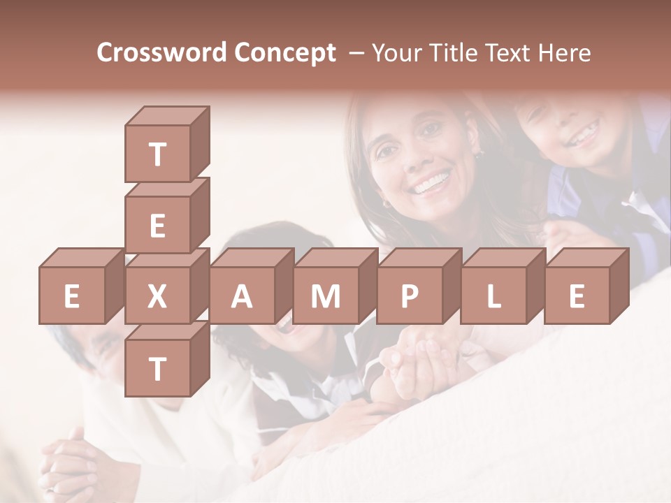 Adorable Mum Happy PowerPoint Template