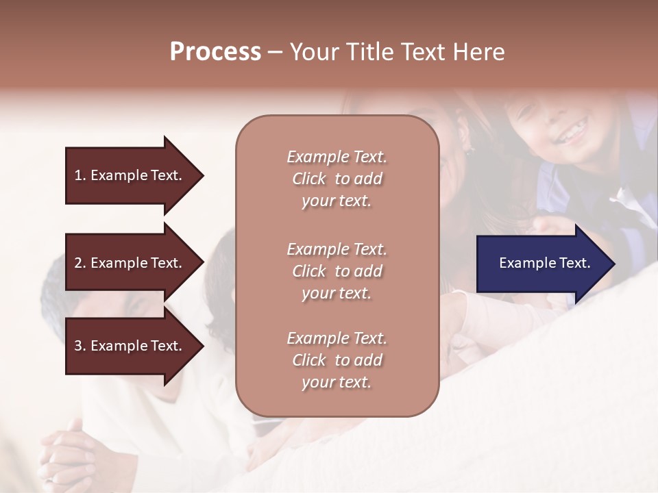Adorable Mum Happy PowerPoint Template