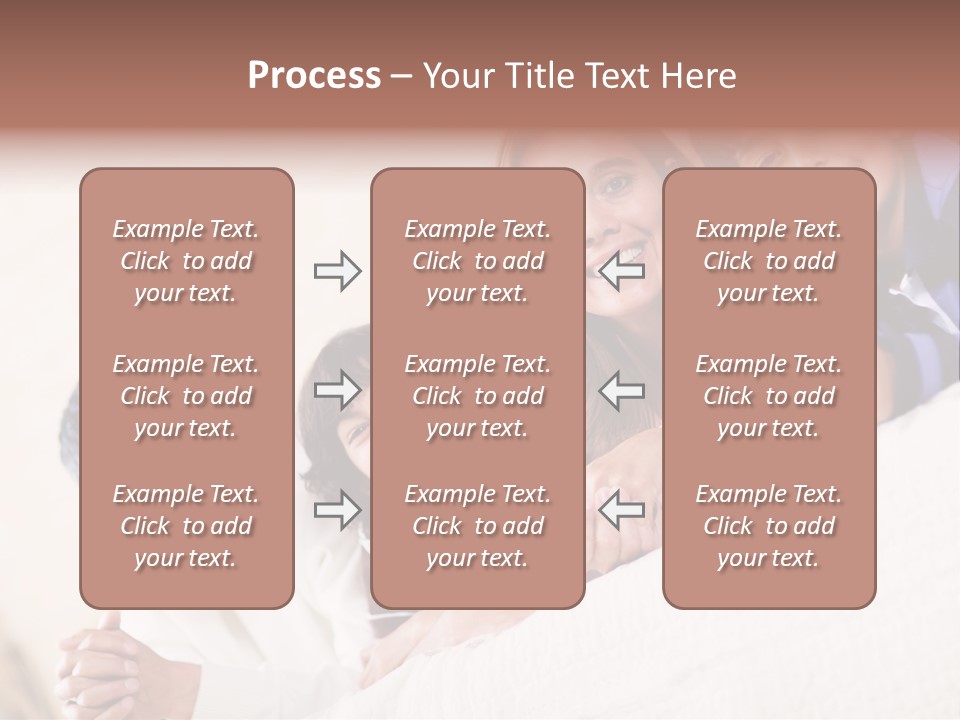 Adorable Mum Happy PowerPoint Template