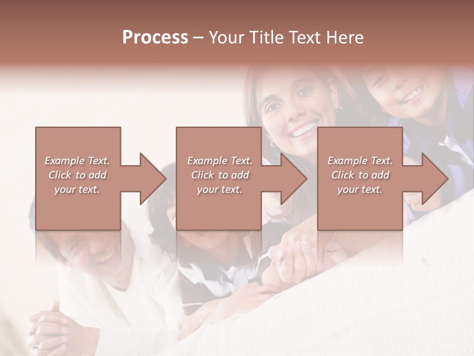 Adorable Mum Happy PowerPoint Template