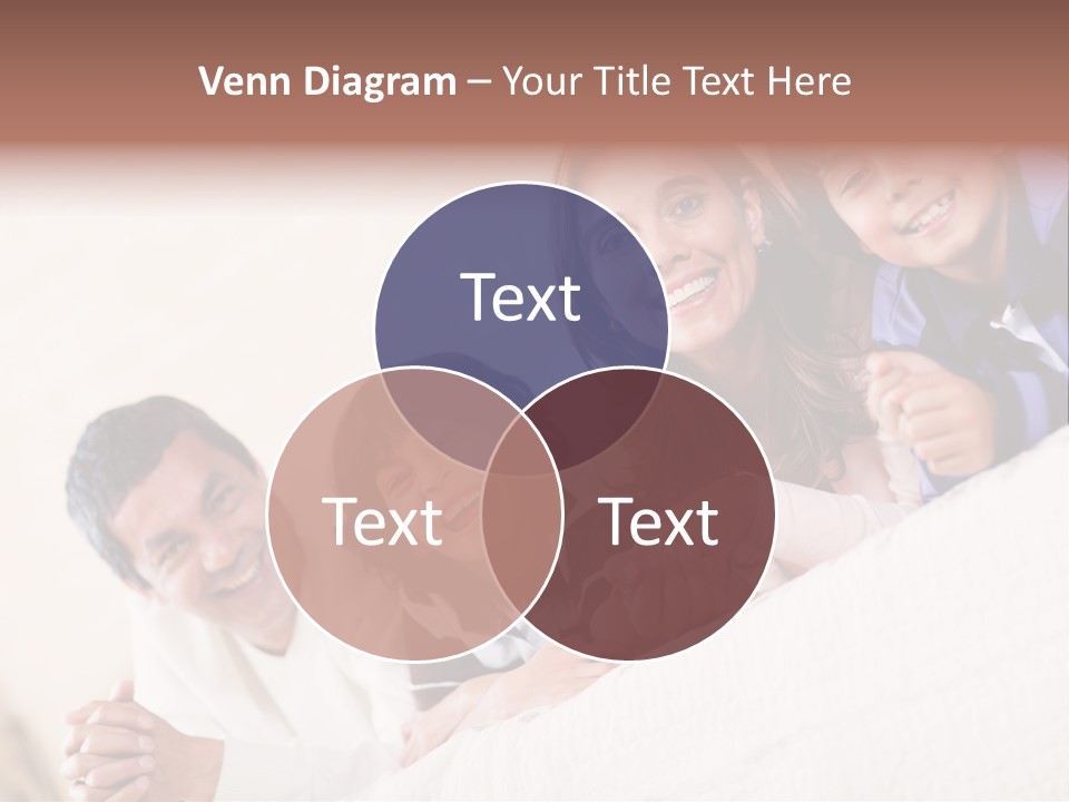 Adorable Mum Happy PowerPoint Template