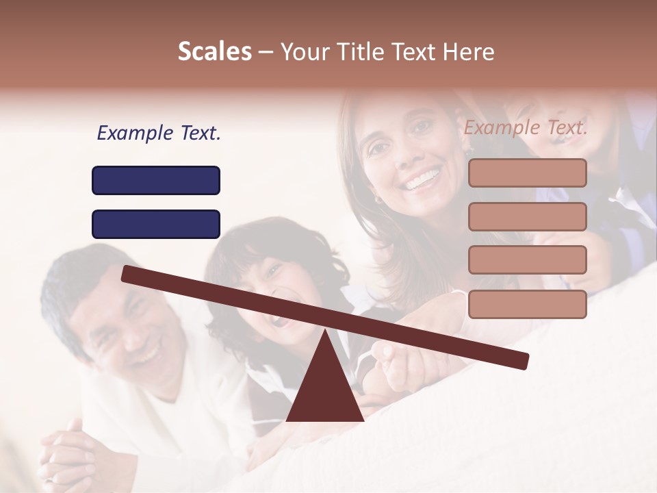 Adorable Mum Happy PowerPoint Template