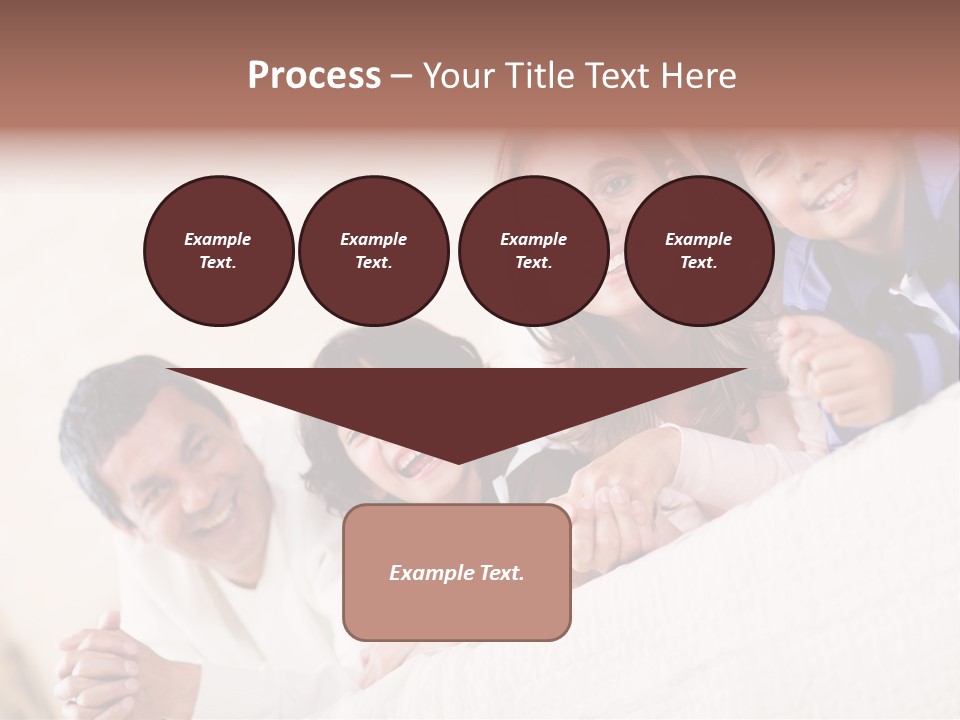 Adorable Mum Happy PowerPoint Template