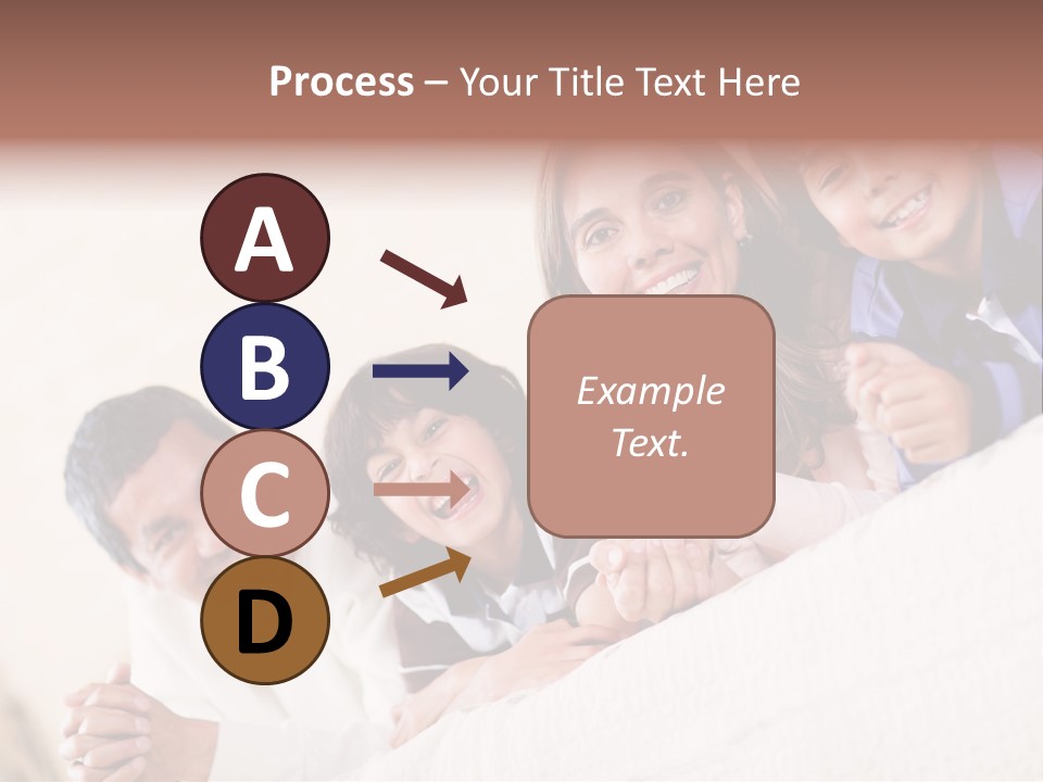 Adorable Mum Happy PowerPoint Template