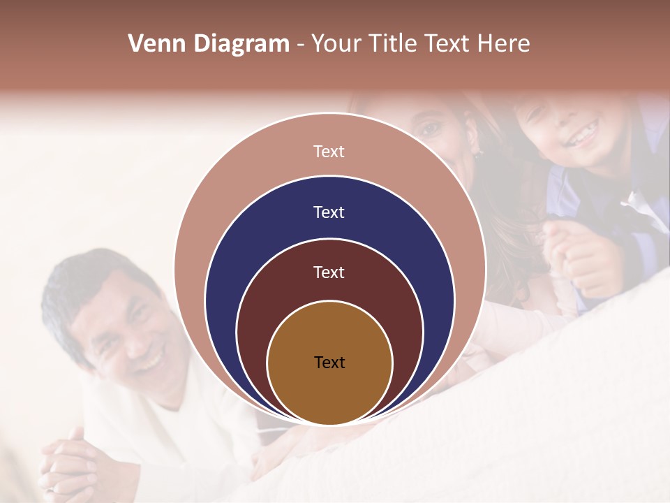 Adorable Mum Happy PowerPoint Template