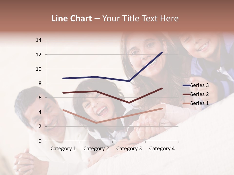 Adorable Mum Happy PowerPoint Template