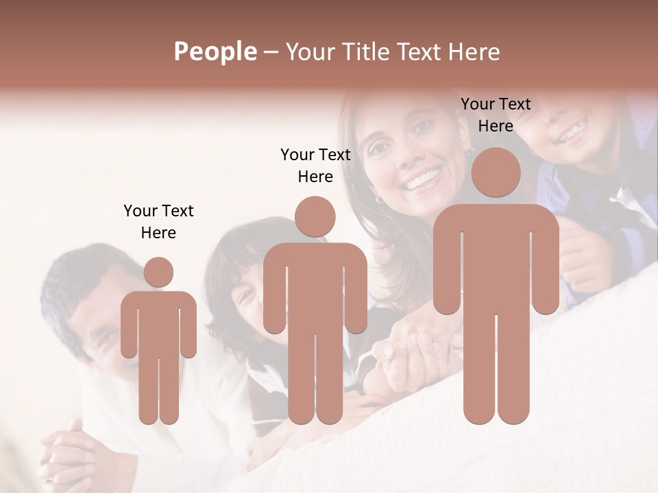 Adorable Mum Happy PowerPoint Template