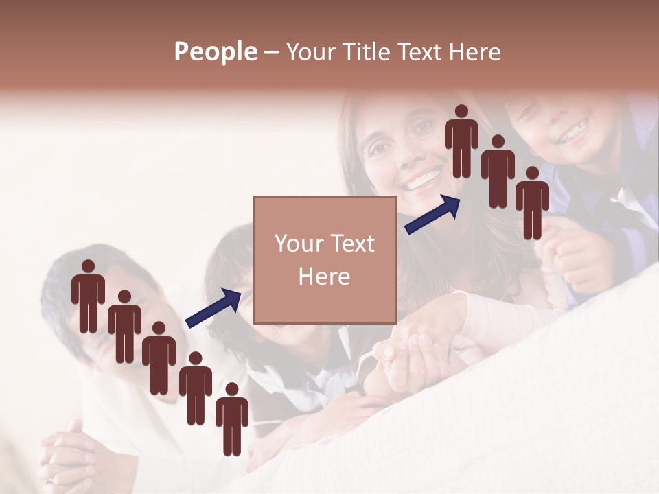 Adorable Mum Happy PowerPoint Template