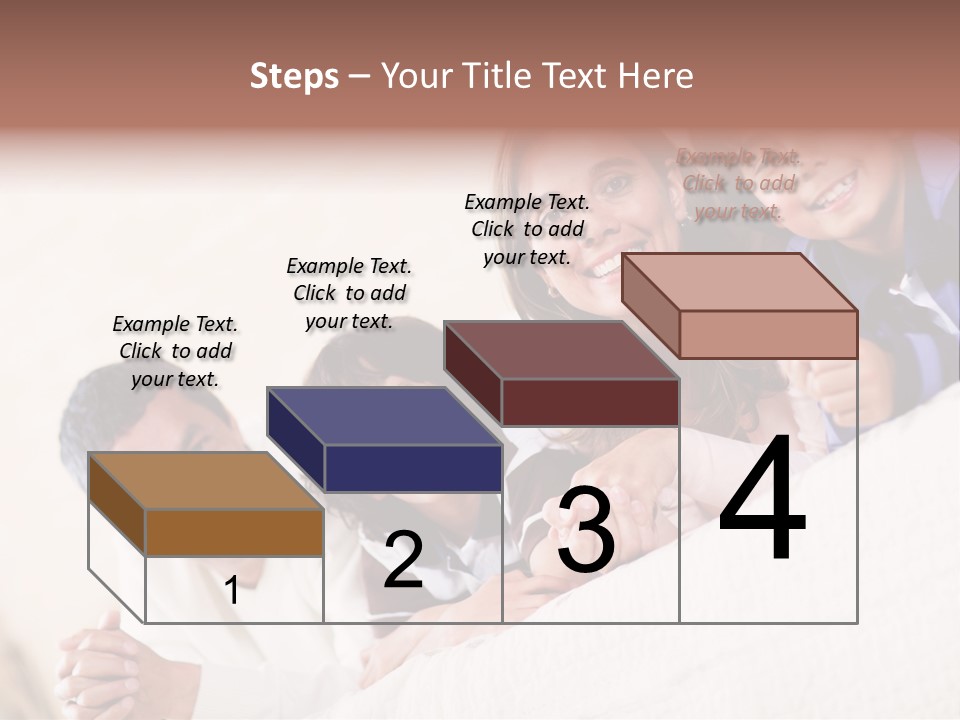 Adorable Mum Happy PowerPoint Template