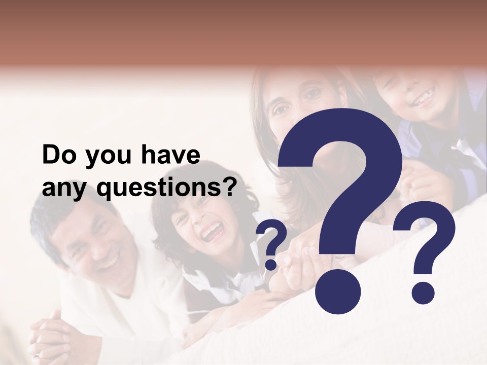 Adorable Mum Happy PowerPoint Template