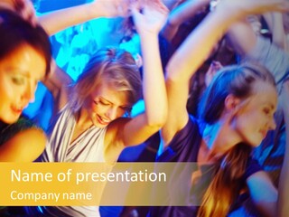 Music Disco Wild PowerPoint Template