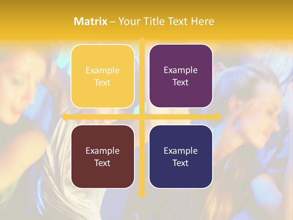 Music Disco Wild PowerPoint Template