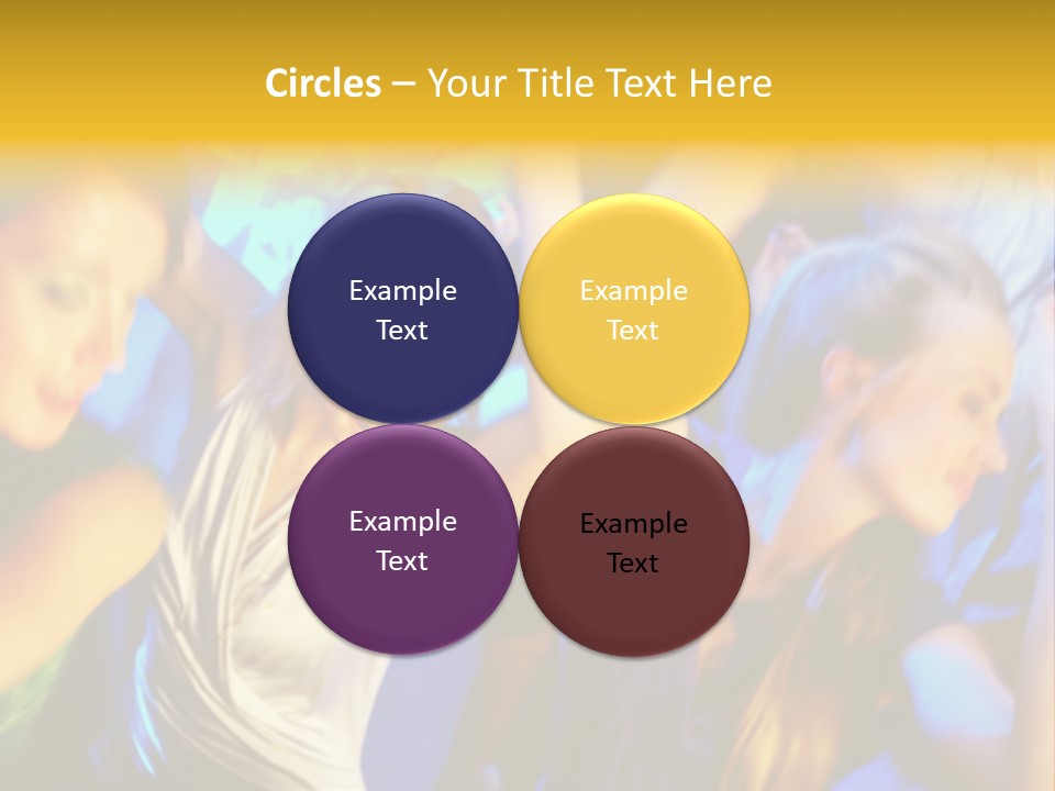 Music Disco Wild PowerPoint Template