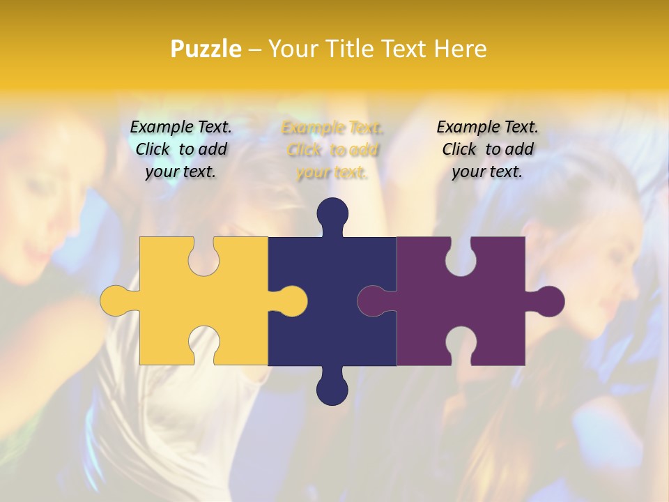 Music Disco Wild PowerPoint Template