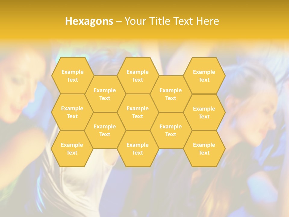 Music Disco Wild PowerPoint Template