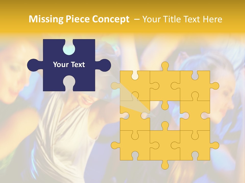 Music Disco Wild PowerPoint Template