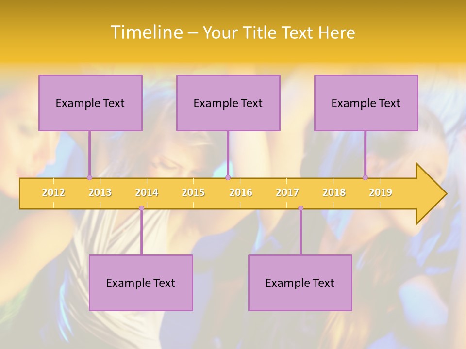 Music Disco Wild PowerPoint Template