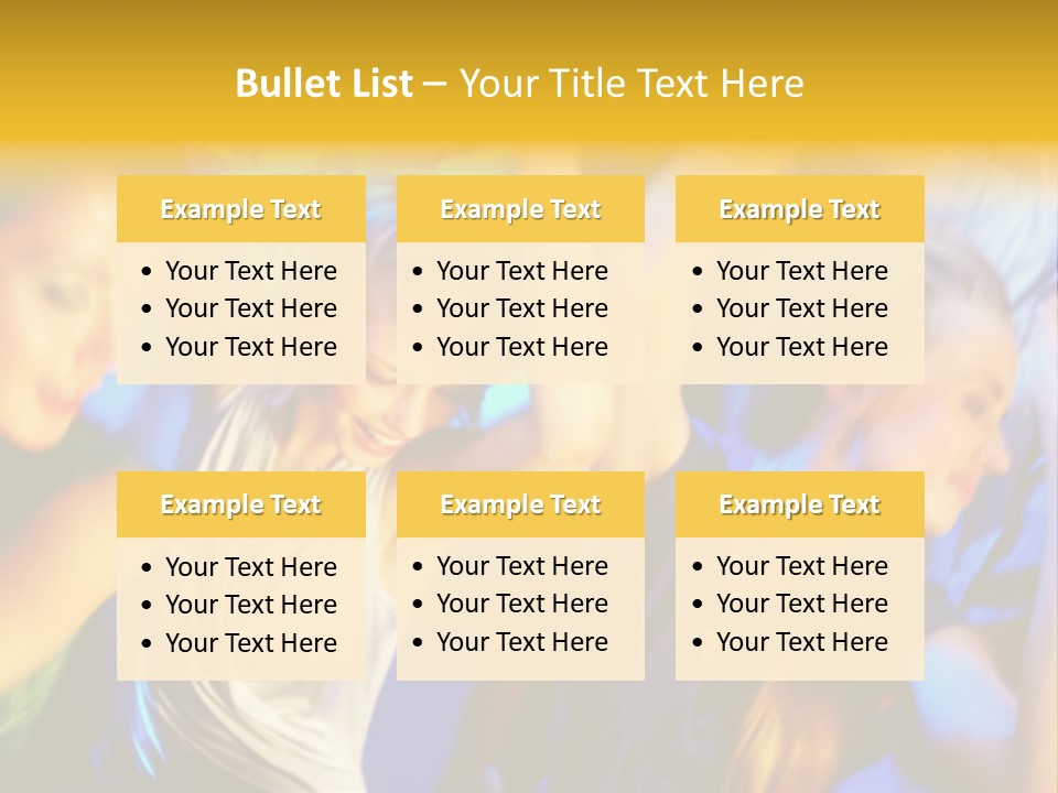 Music Disco Wild PowerPoint Template