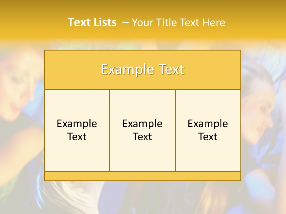 Music Disco Wild PowerPoint Template