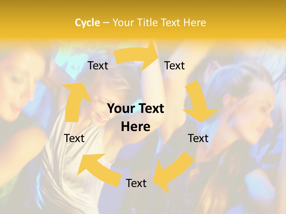 Music Disco Wild PowerPoint Template