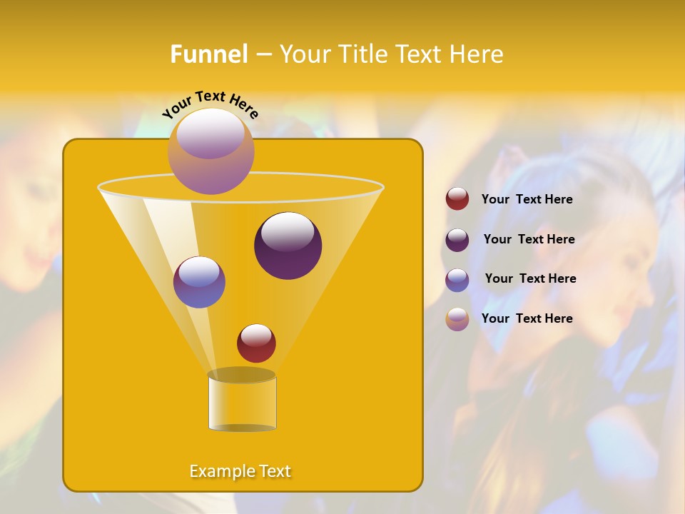 Music Disco Wild PowerPoint Template