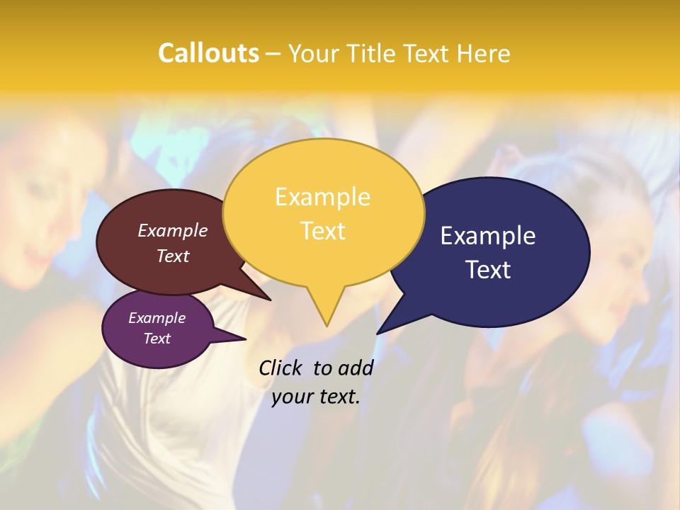 Music Disco Wild PowerPoint Template