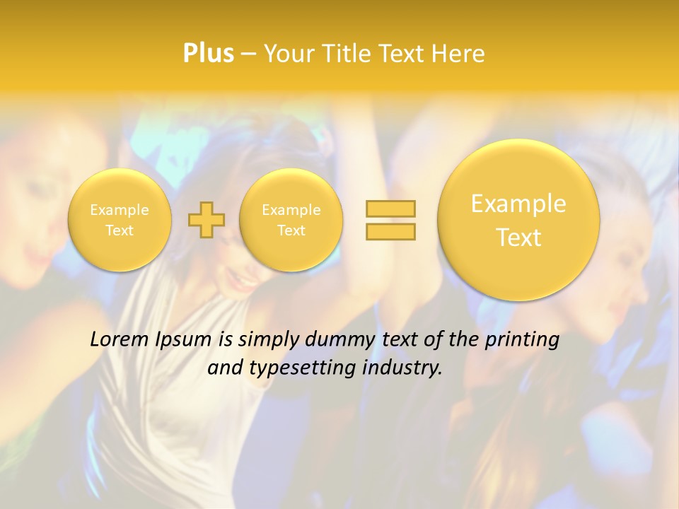 Music Disco Wild PowerPoint Template