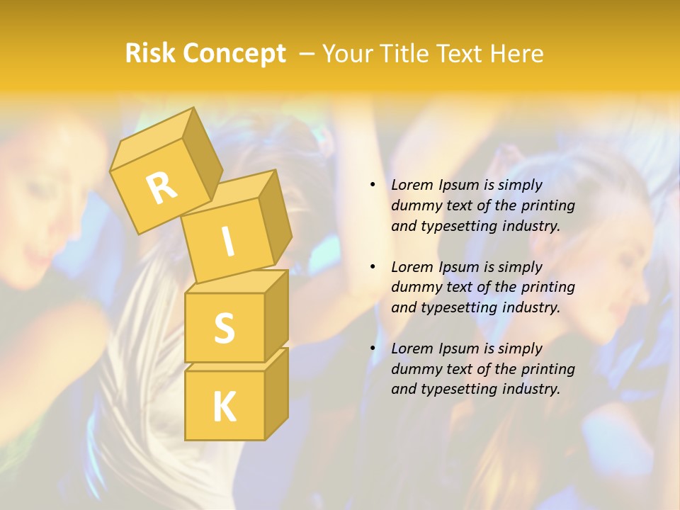 Music Disco Wild PowerPoint Template