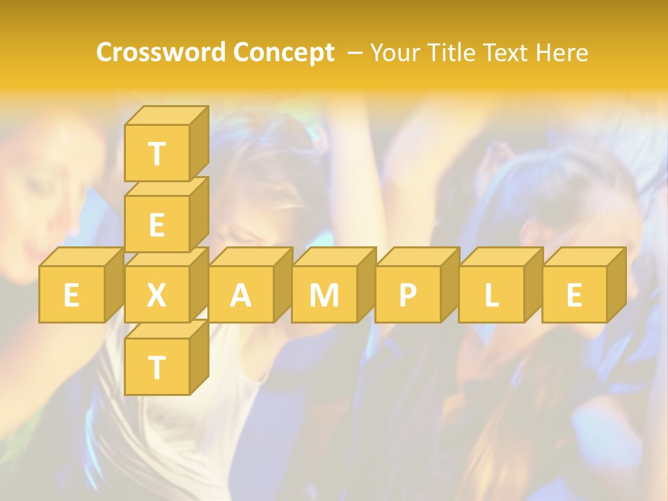 Music Disco Wild PowerPoint Template