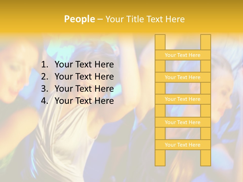 Music Disco Wild PowerPoint Template