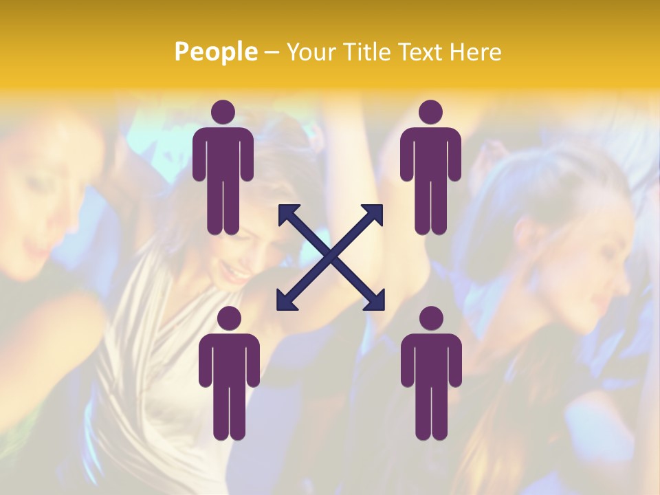 Music Disco Wild PowerPoint Template