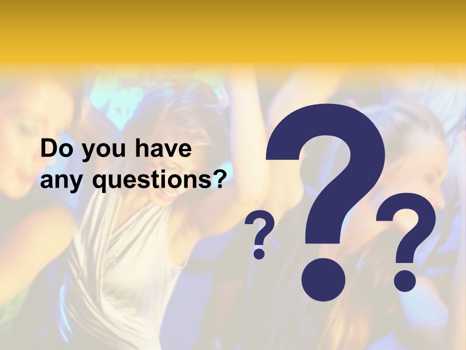 Music Disco Wild PowerPoint Template