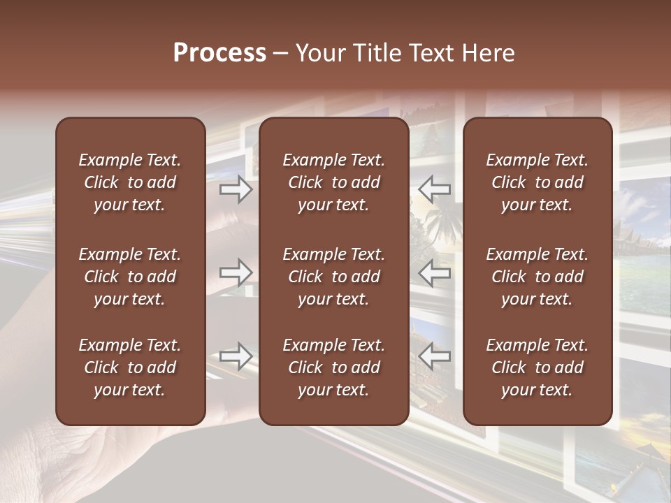 Modern Stream Touch PowerPoint Template