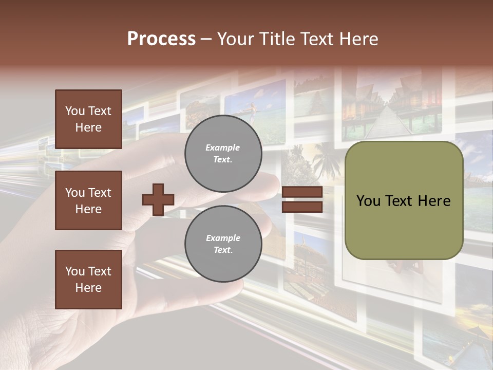 Modern Stream Touch PowerPoint Template