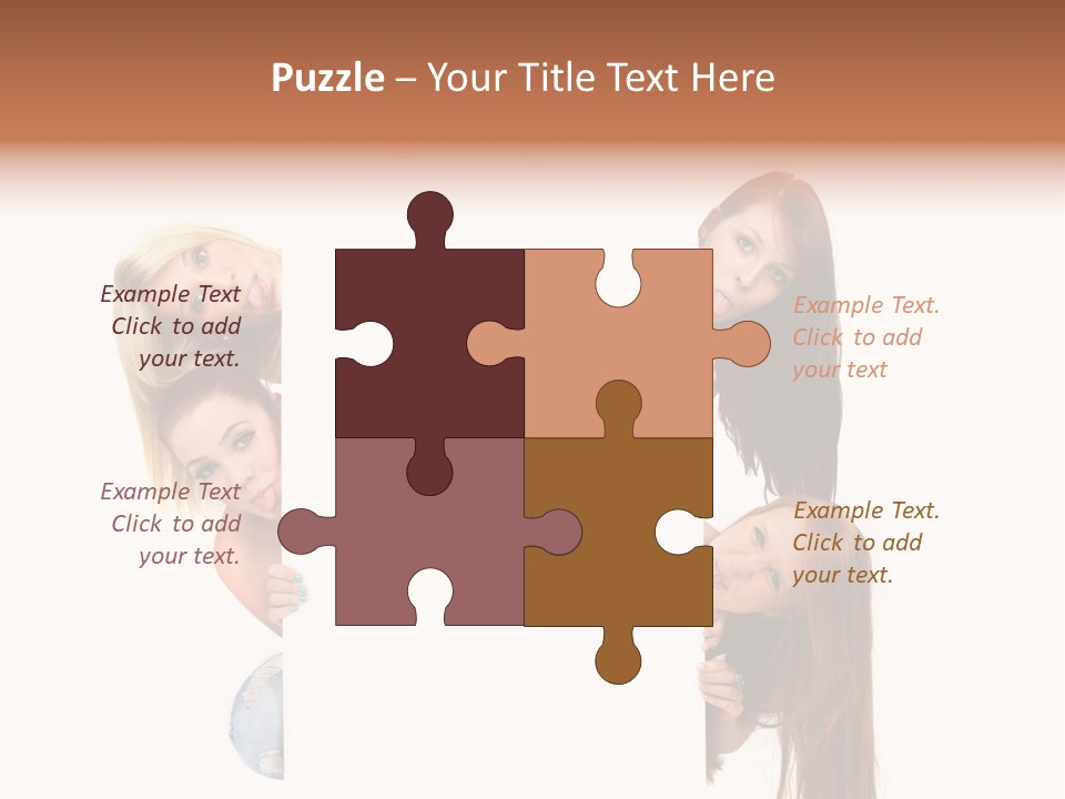 Person Keck Mensch PowerPoint Template