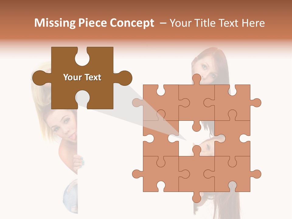 Person Keck Mensch PowerPoint Template