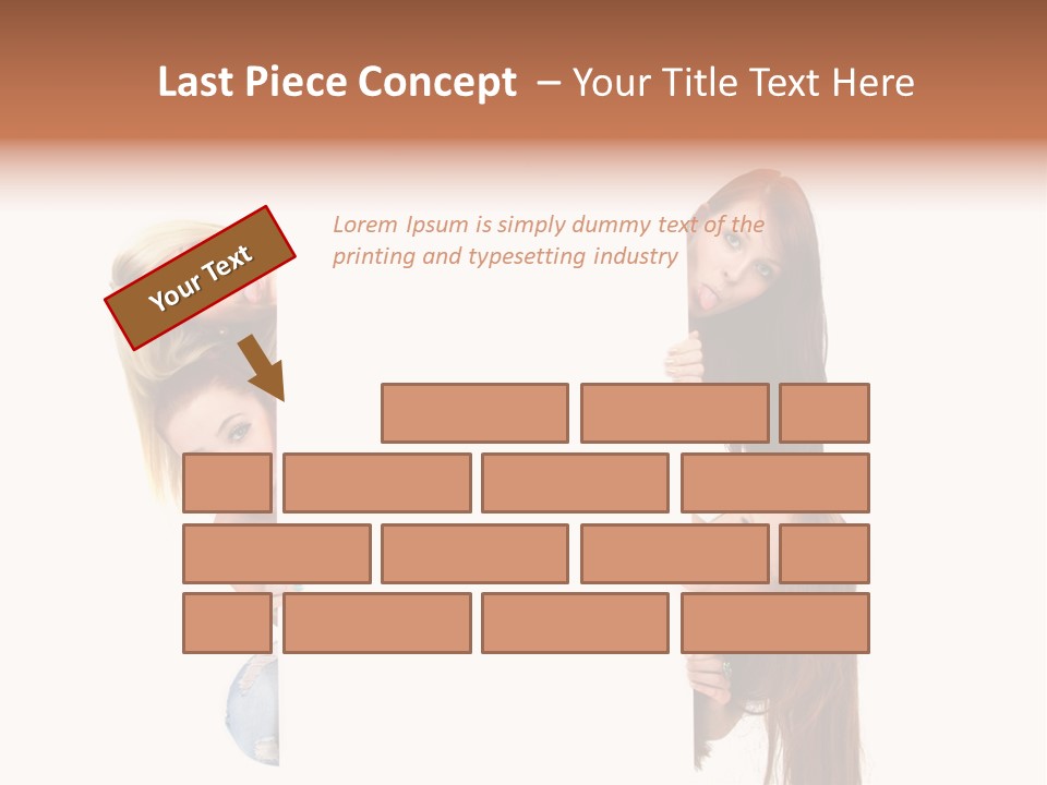 Person Keck Mensch PowerPoint Template