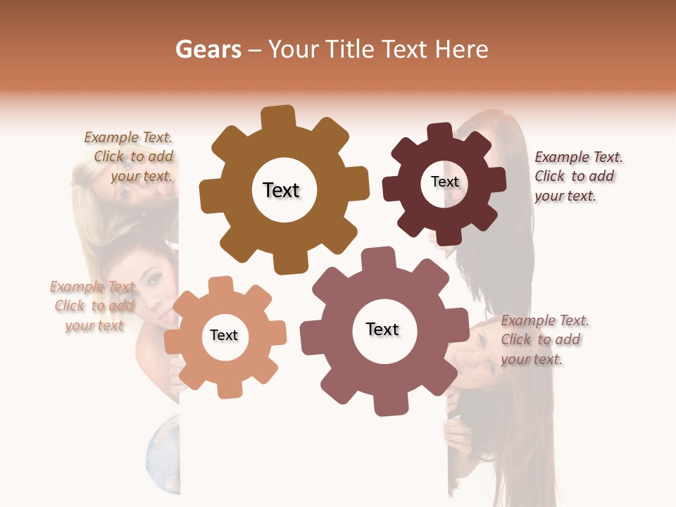 Person Keck Mensch PowerPoint Template