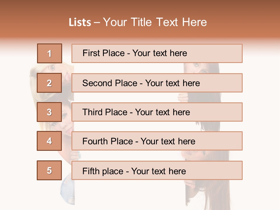 Person Keck Mensch PowerPoint Template