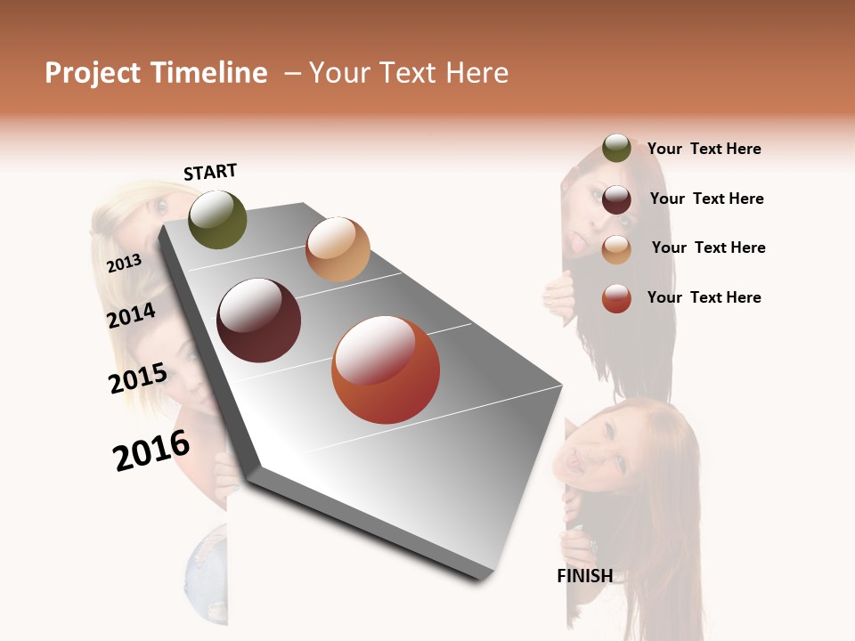 Person Keck Mensch PowerPoint Template