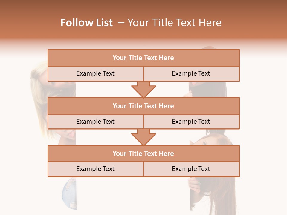Person Keck Mensch PowerPoint Template