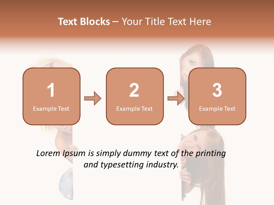 Person Keck Mensch PowerPoint Template