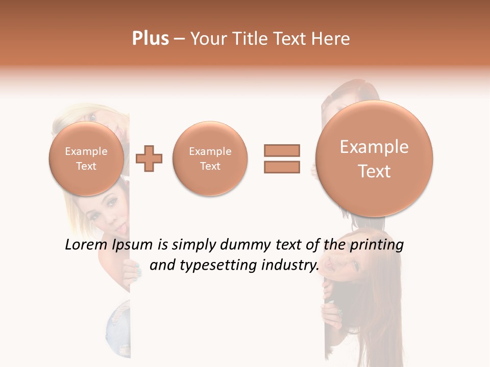 Person Keck Mensch PowerPoint Template