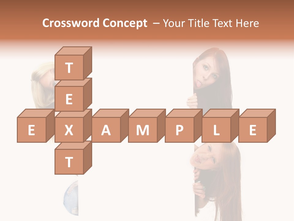 Person Keck Mensch PowerPoint Template