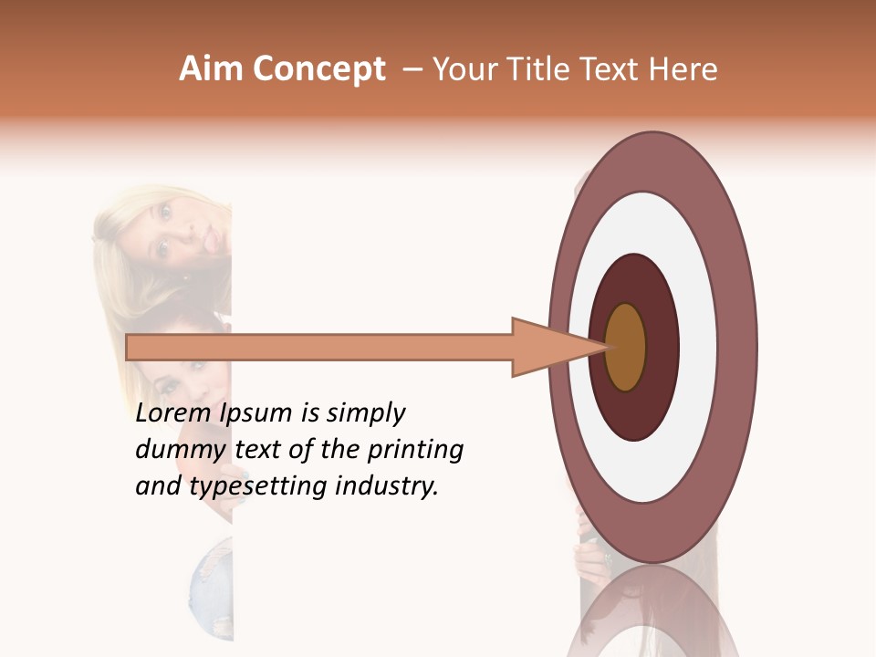 Person Keck Mensch PowerPoint Template